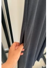 BS Cepli Sıfır Kol Modal Elbise Antrasit