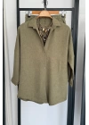 BS Collection Keten Şortlu Takım Haki