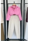 Bs Collection Tek Cep Gömlek Pembe