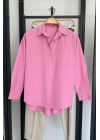 Bs Collection Tek Cep Gömlek Pembe