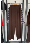Bs Palazzo Pantolon Kahverengi