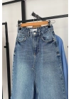 Bs Wide Leg Jean Açık Mavi