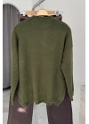 Crew Neck Sweater Haki