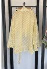 Premium Dantel Dokulu Kimono Şort Takım