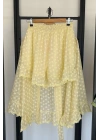 Premium Dantel Dokulu Kimono Şort Takım