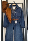 Denim Çift Cepli Kot Ceket Mavi