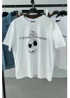 Emoji Baskılı Tshirt Beyaz