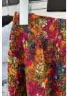 Hem Binding Floral Shorts
