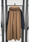 Etekli Pantolon Karamel