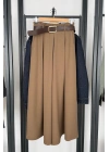 Etekli Pantolon Karamel