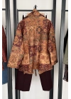 Floral Desen Kaban Taba