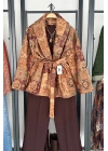 Floral Desen Kaban Taba