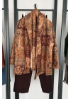 Floral Desen Kaban Taba