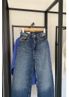 Geniş Paça Straight Jean