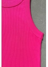 Halter Yaka Kaşkorse Atlet Pembe