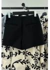 Inner Lined Covered Short Skirt