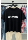 Kadın Yazı Baskılı Oversize T-Shirt Siyah
