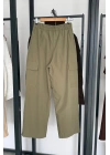 Kargo Cepli Pantolon Haki