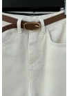 Belted Wide Leg Trousers