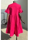 Short Sleeve Poplin Dress