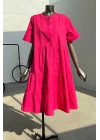 Short Sleeve Poplin Dress