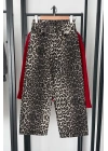 Leopar Desen Denim Jean Kahve-Krem
