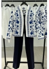Embroidered Jacket Shirt
