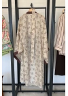 Nakış İşlemeli Kimono Taş
