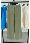 Front Stitched Wide Leg Trousers