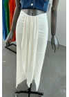 Tie Front Skirt