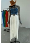 Tie Front Skirt
