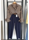 Poliviskon Pantolon Lacivert