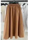 Poplin Pocket Skirt