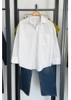 Regular Fit Poplin Gömlek Beyaz