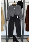 Sakallı Basic Kazak Gri