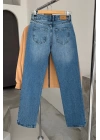 Stight Denim Jean Kar Yıkama