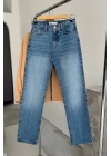 Stight Denim Jean Kar Yıkama