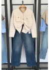 Straight Fit Vintage Görünümlü Jean Mavi