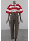 Tazmanya Canavarlı T-Shirt Kırmızı