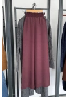 Triko Pantolon Açık Bordo