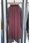 Triko Pantolon Açık Bordo