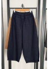 Vintage Denim Pantolon Lacivert