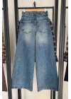 Wide Leg Jean Mavi