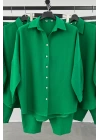 Bat Sleeve Shirt Set