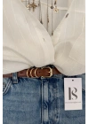 ZR Denim Etek Mavi