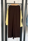 ZR Saten Pantolon Kahve