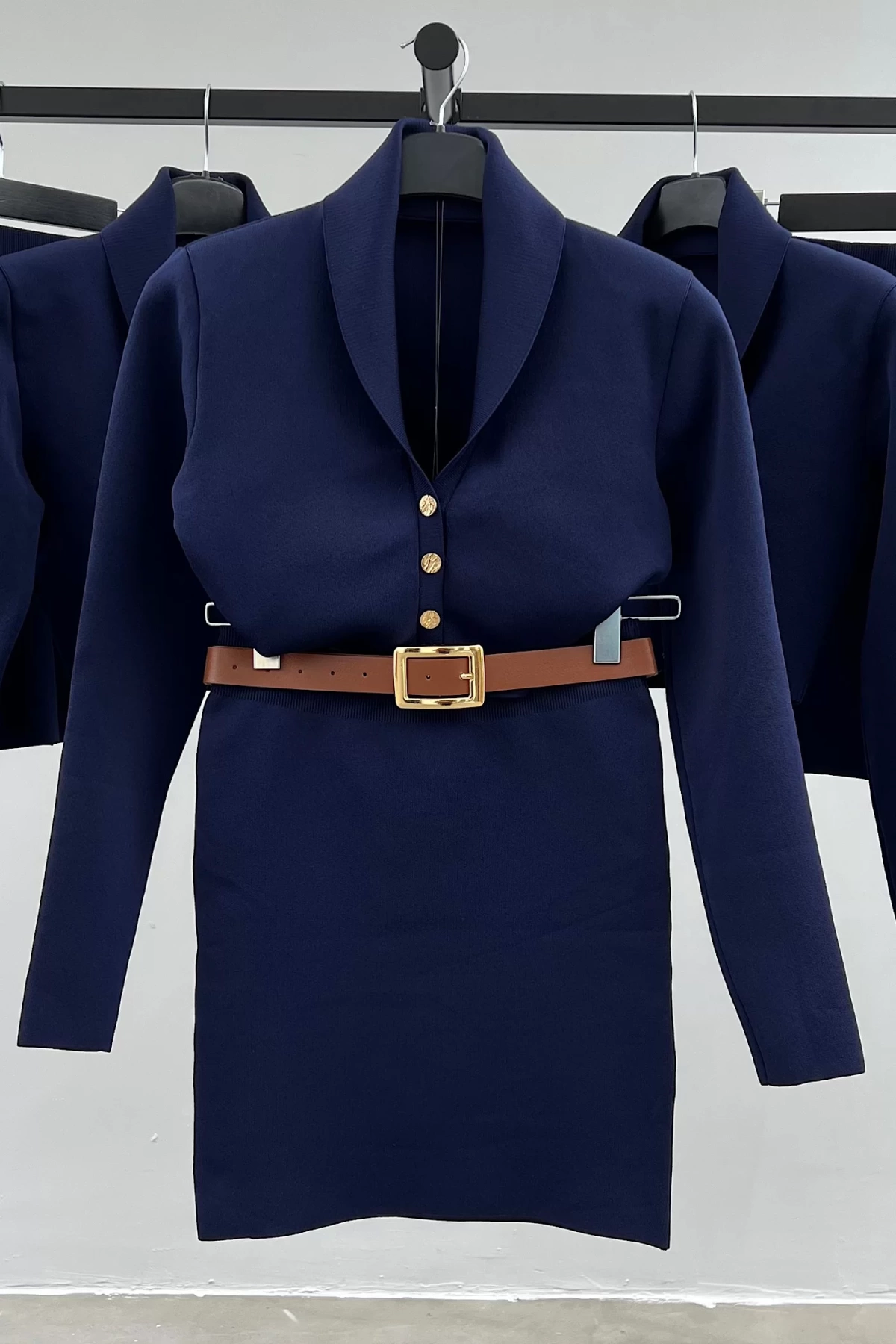 Steel Knitted Wadded Suit