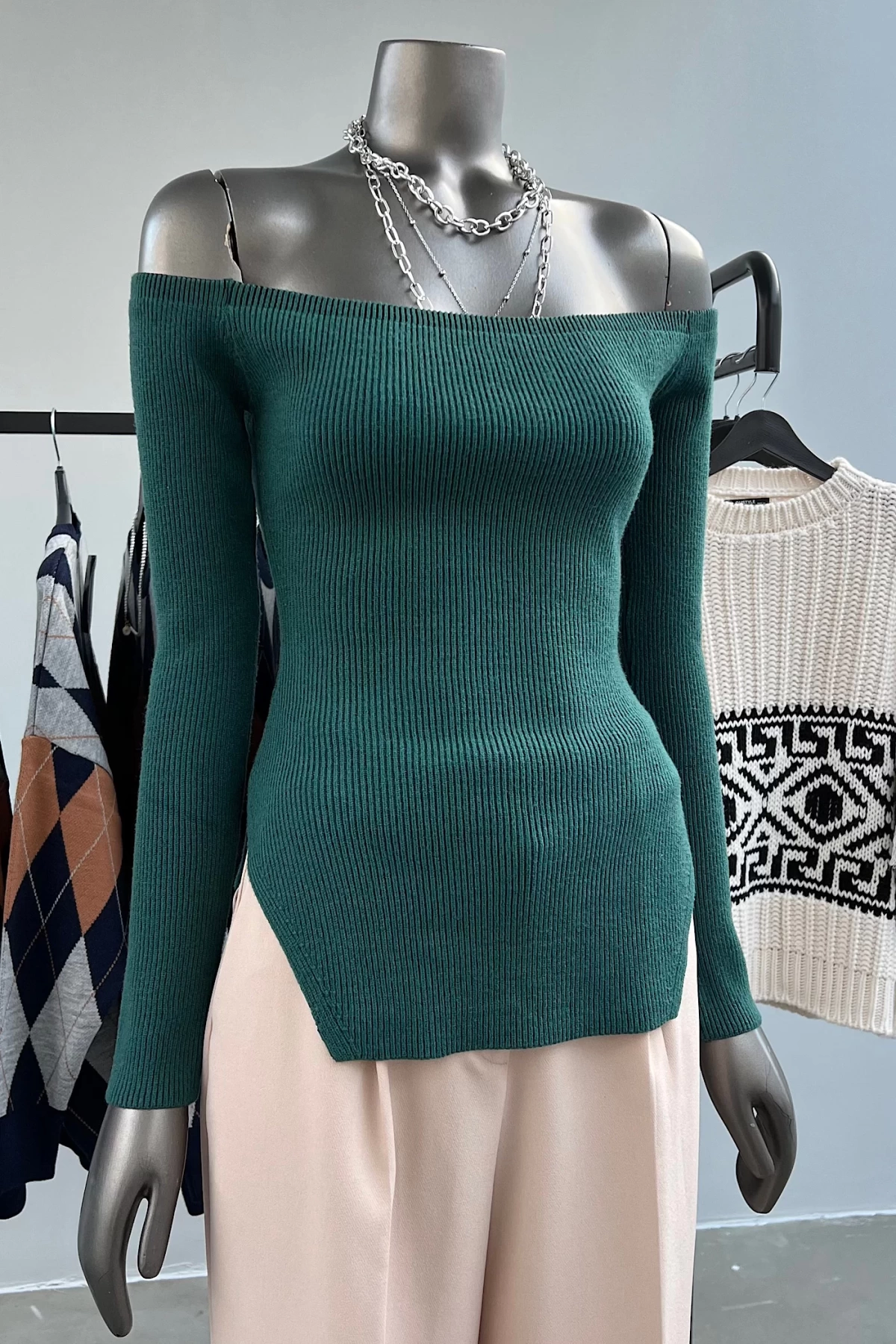 Raglan Skirt Sweater
