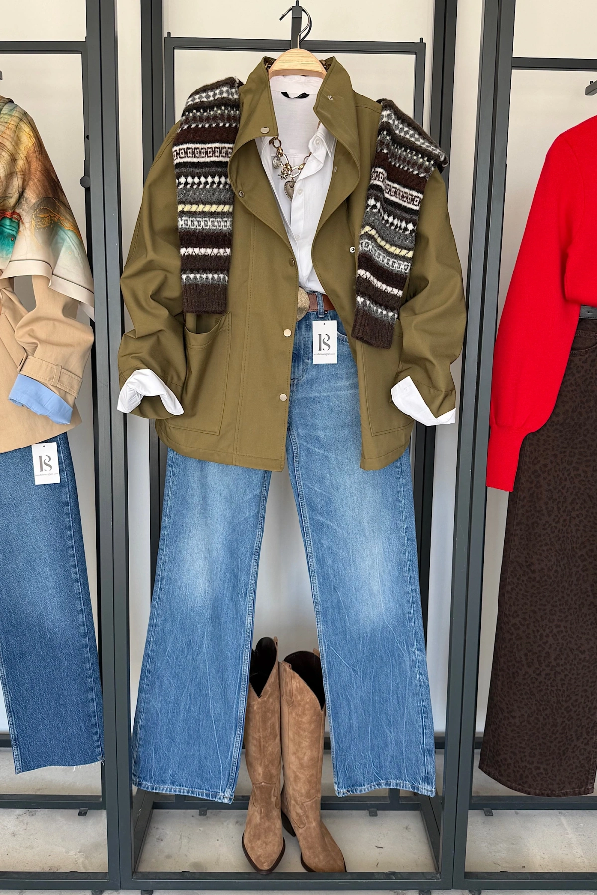 1009 Full Length Jean Mavi