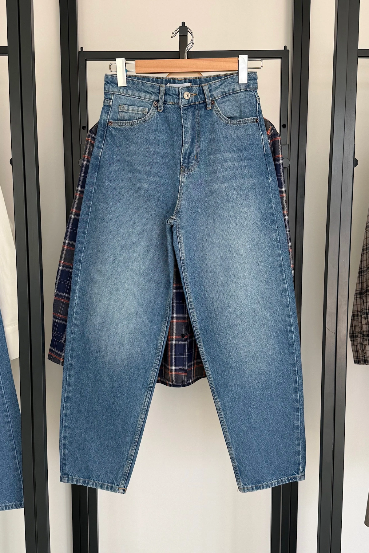 1010 Barrel Jean Mavi